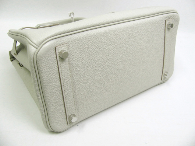 エルメス バーキン30 グレーパール